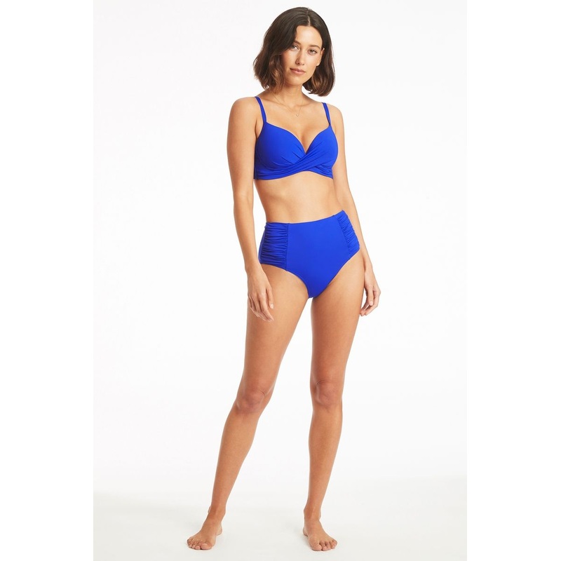 Eco D/DD Moulded Bra Cobalt