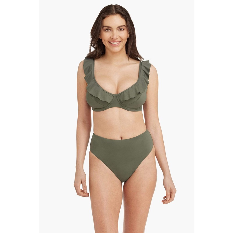 Eco F Cup  U/Wire Bra  Khaki