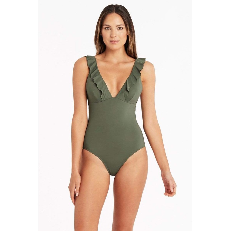 Eco Frill 1Pce Khaki