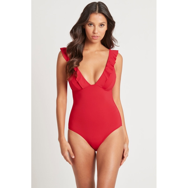 Eco Frill 1Pce Red