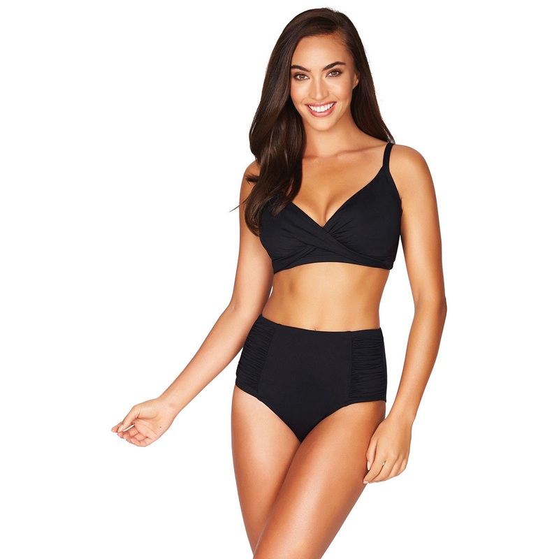Eco Twist Front DD/E Bra Black