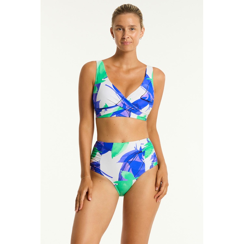 Sublime Cross Front Multifit Bra Top