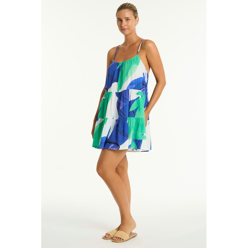 Sublime Tie Back Short Sundress