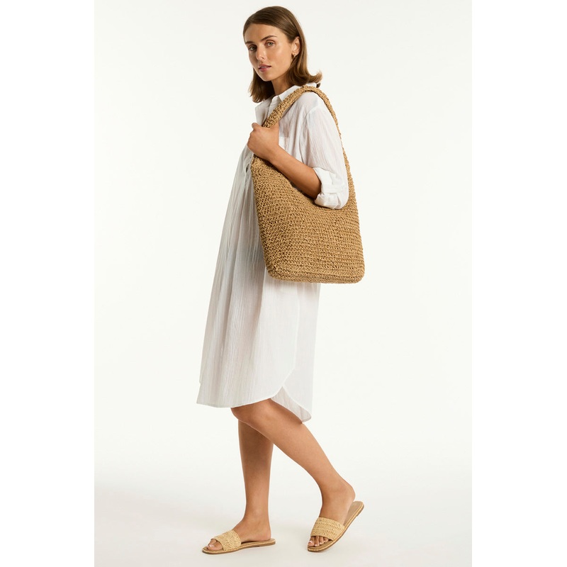 Beach Accessories Crochet Slouch Beach Bag