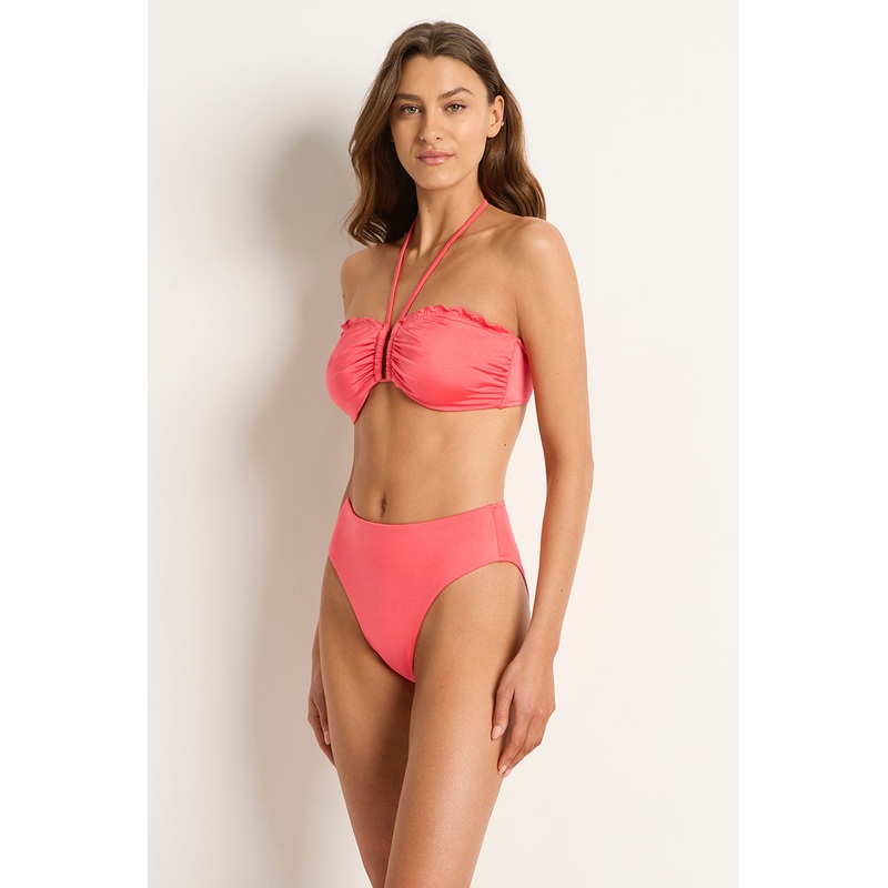 Lustre D/DD Coral Edge Bandeau Bra Calypso