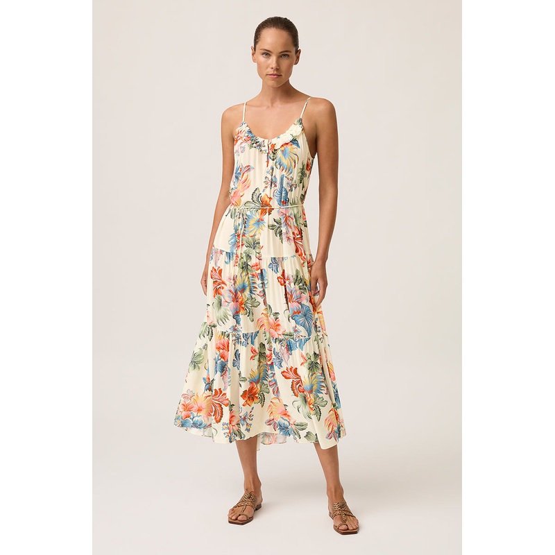Marisol Tiered Midi Dress