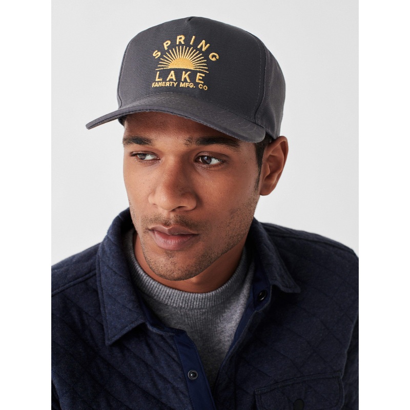 Spring Lake Sunshine Hat - Washed Black