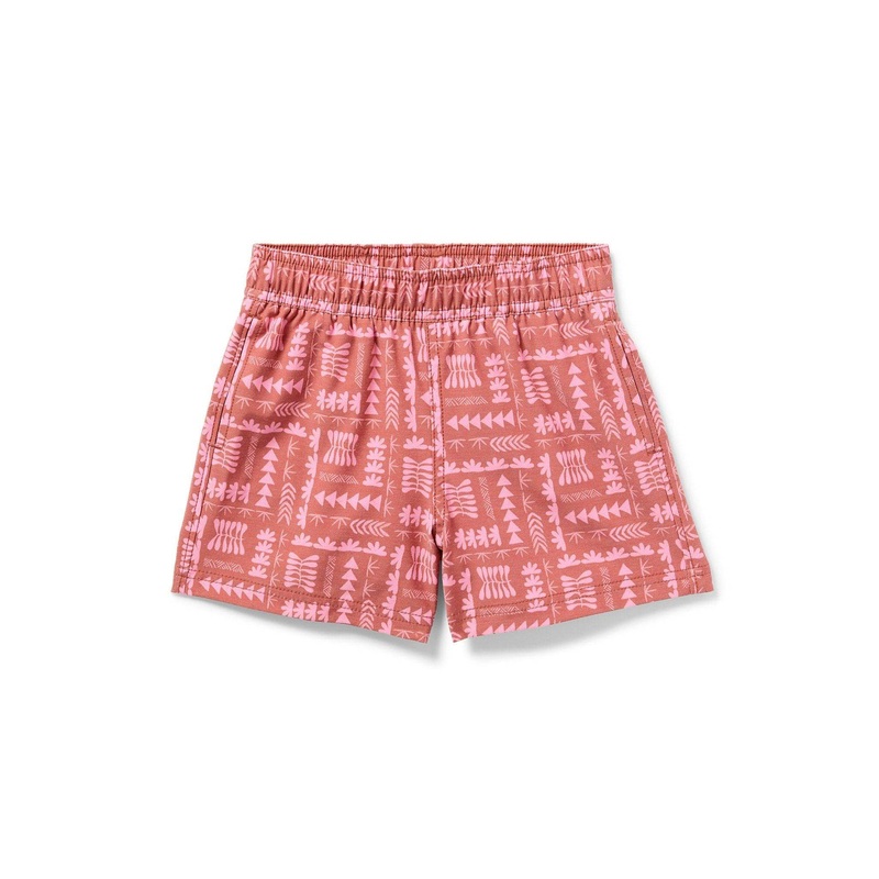 Anna Kahalekulu Kids Beacon Trunk - Red Naupaka Block