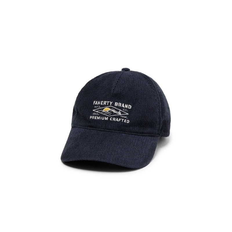 Corduroy Patch Hat - Phantom
