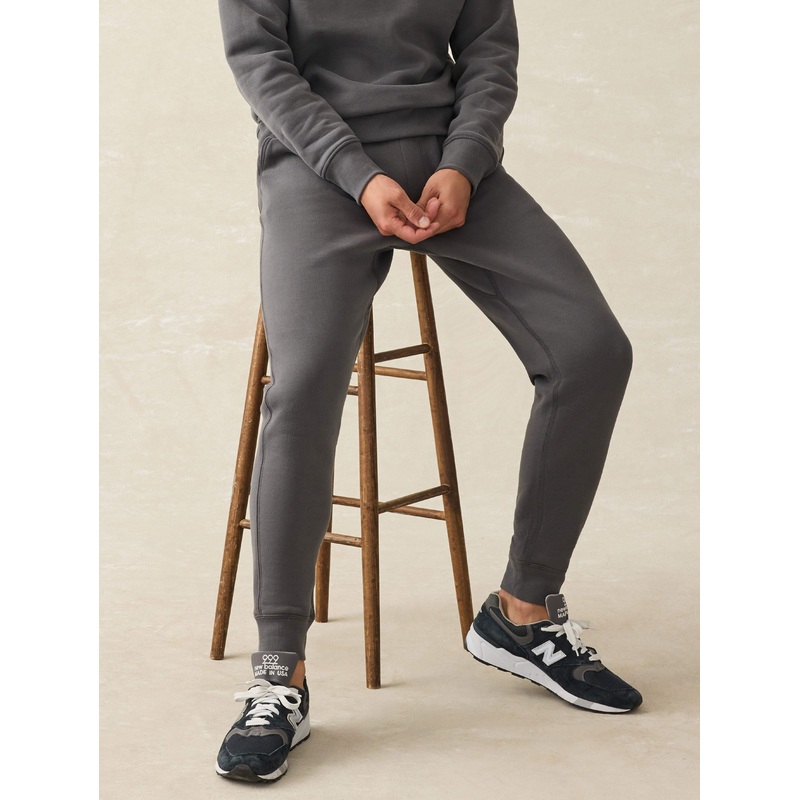 High Standard Fleece Sweatpant - Mountain Black
