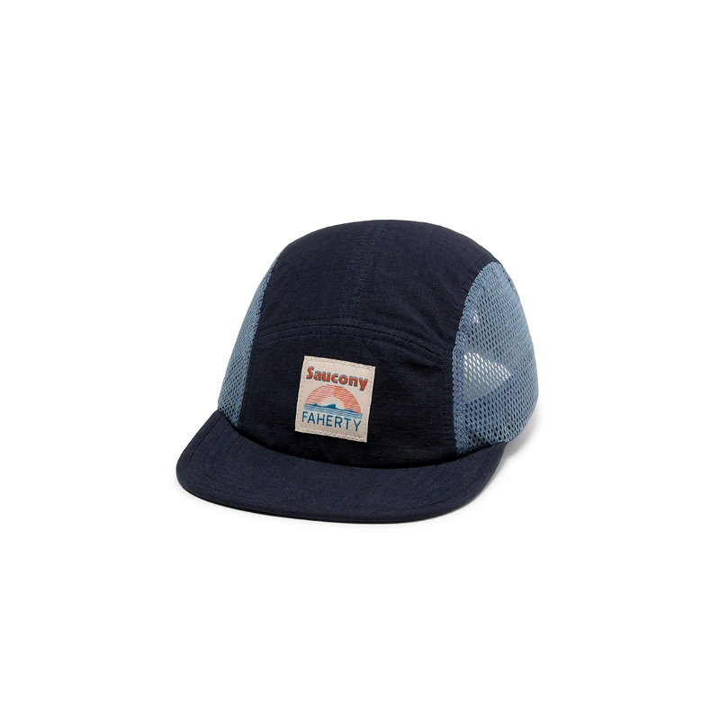 Faherty X Saucony Camper Hat - Navy