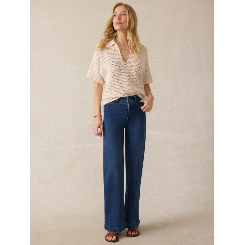 Stretch Terry Harbor Pant - Creekstone Wash