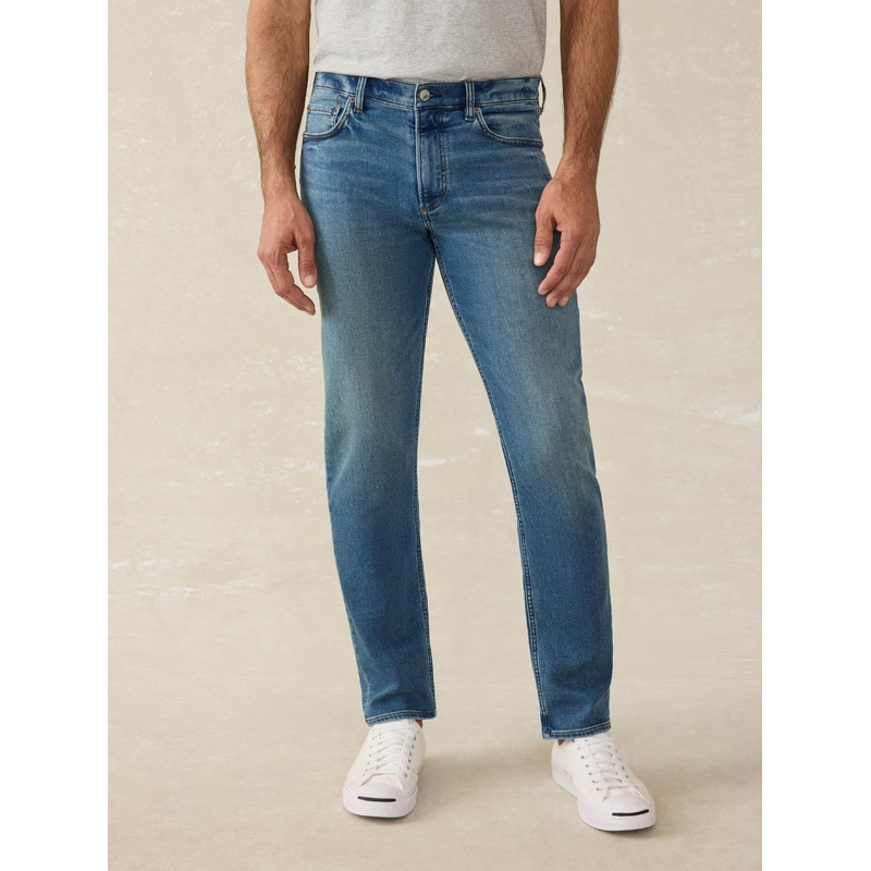 Stretch Terry Indigo 5 Pocket - Storm Harbor Wash