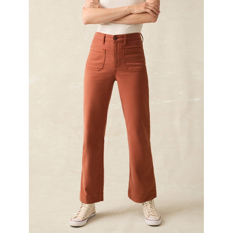 Stretch Terry Patch Pocket Pant - Imperial Topaz