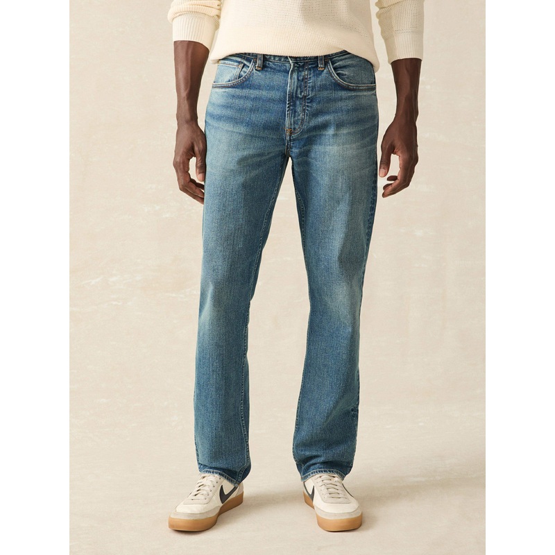 Organic Cotton Slim Straight Denim - East Lake Wash
