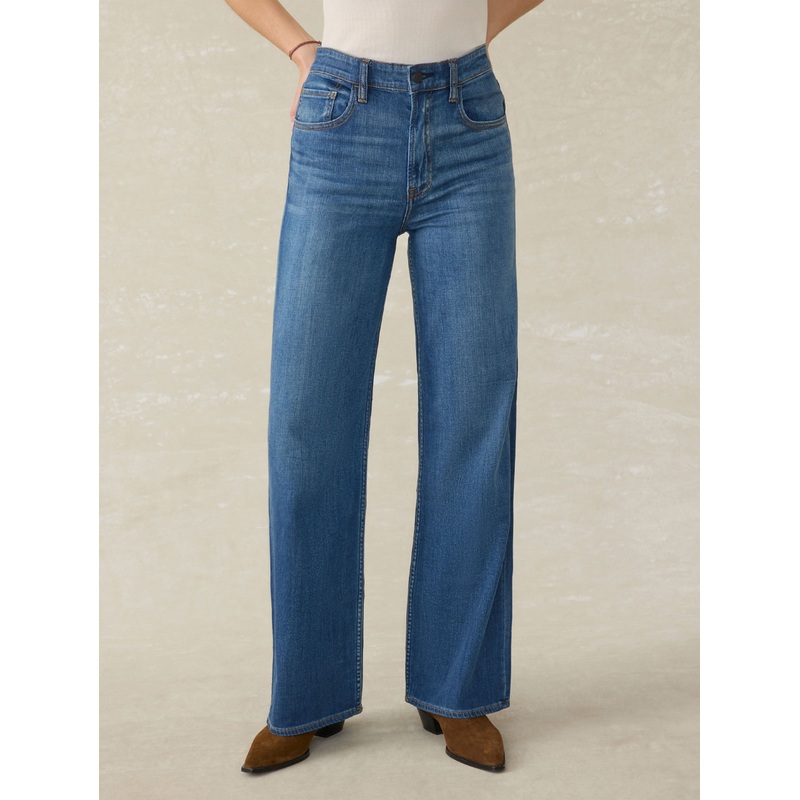 Saturday Denim Wide Leg - Indigo Coast Wash