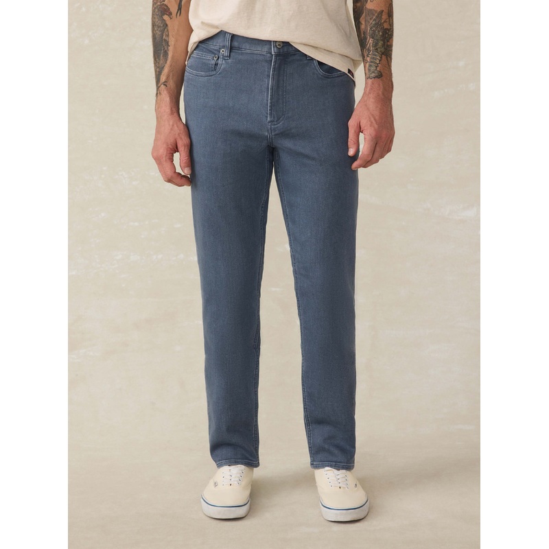Stretch Terry 5-Pocket Pant - Tradewinds Wash