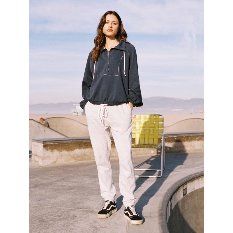 High Standard Fleece Sweatpant - Light Grey Heather