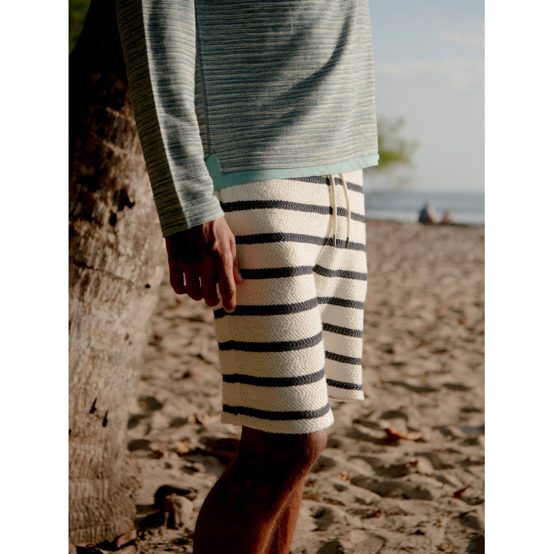 Whitewater Sweatshort - Boothbay Stripe