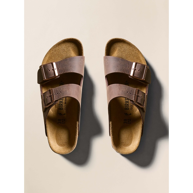 Birkenstock Oiled Leather Arizona - Habana