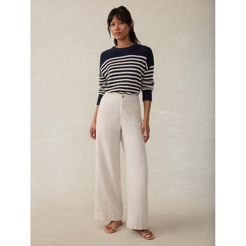Sun Strider Linen Pant - Flax