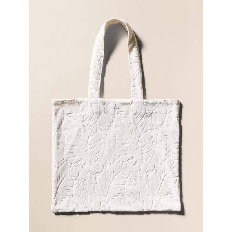 Towel Terry Tote - Ivory