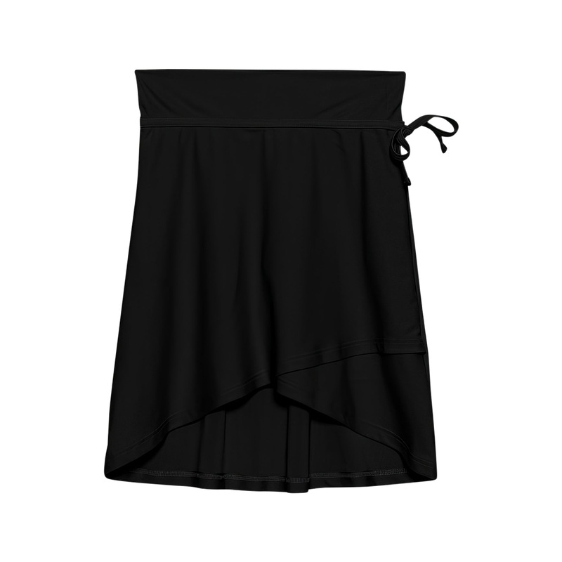 Gottex Kids Solid Midi Skirt Cover Up With Built In Pant