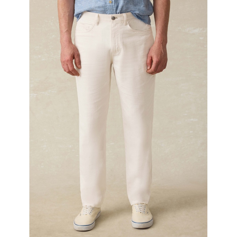 Movement Linen 5-Pocket Pant - Dorset Sand