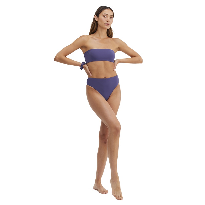 Au Naturel Endless Summer Emma Reversible Bandeau Bikini Top