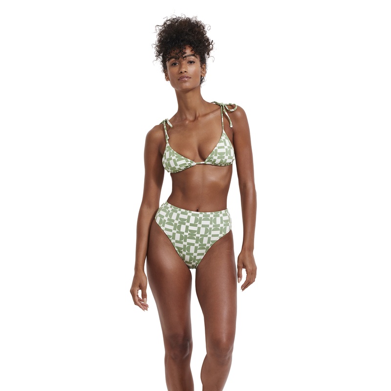 Flirtt Let's Geo Triangle Bikini Top