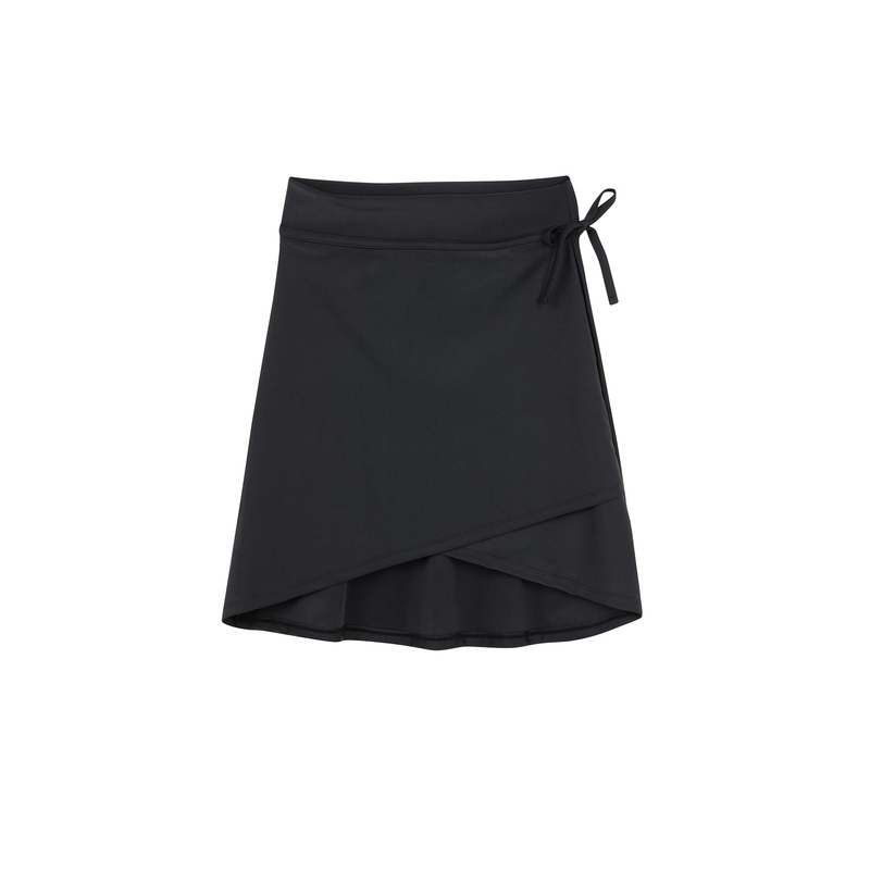 Sea Solids Swim Skirt with Inner Short