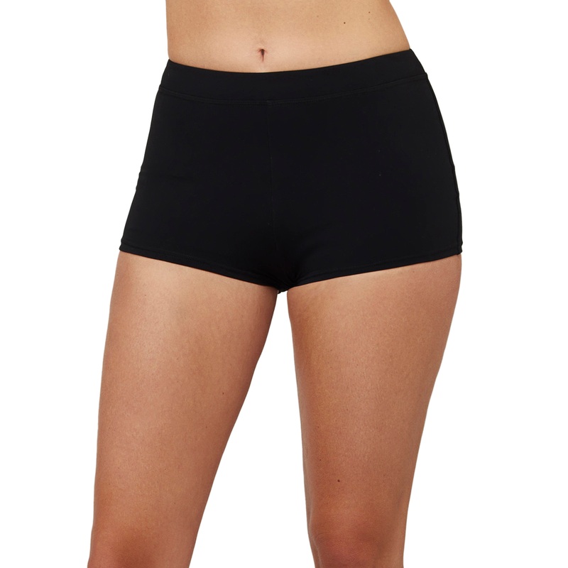 Basic High Waist Swim Short