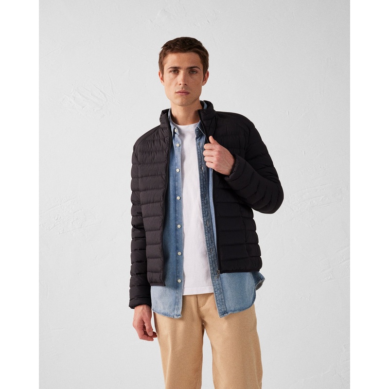 Doudoune lgre stretch Noir Aragon