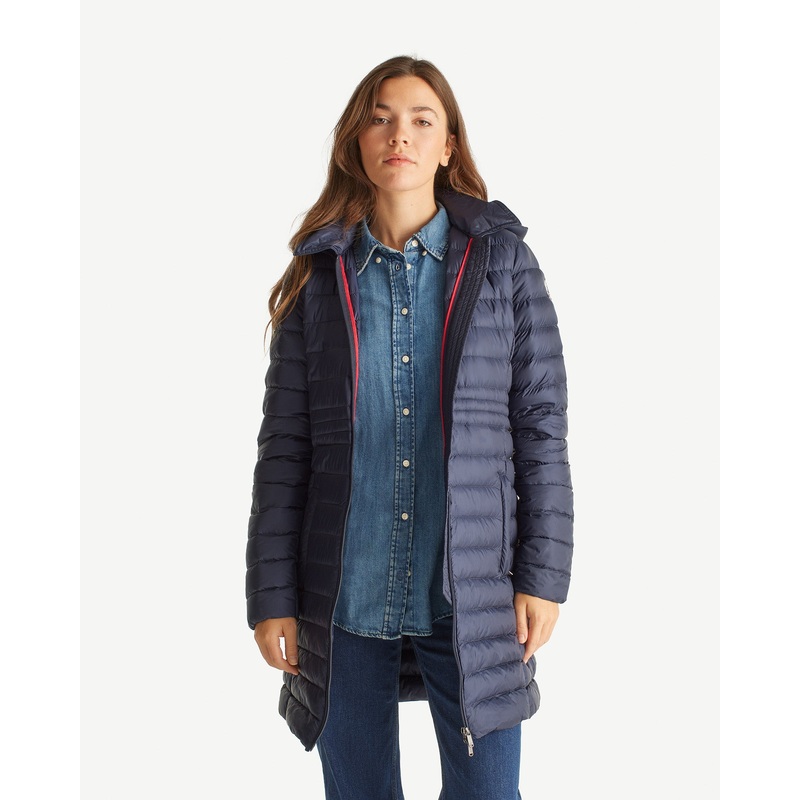 Doudoune longue  capuche Marine Vero 2.0
