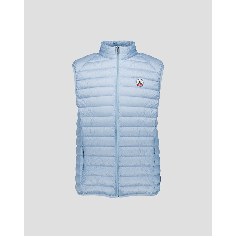 Doudoune sans manches Bleu cleste Tom