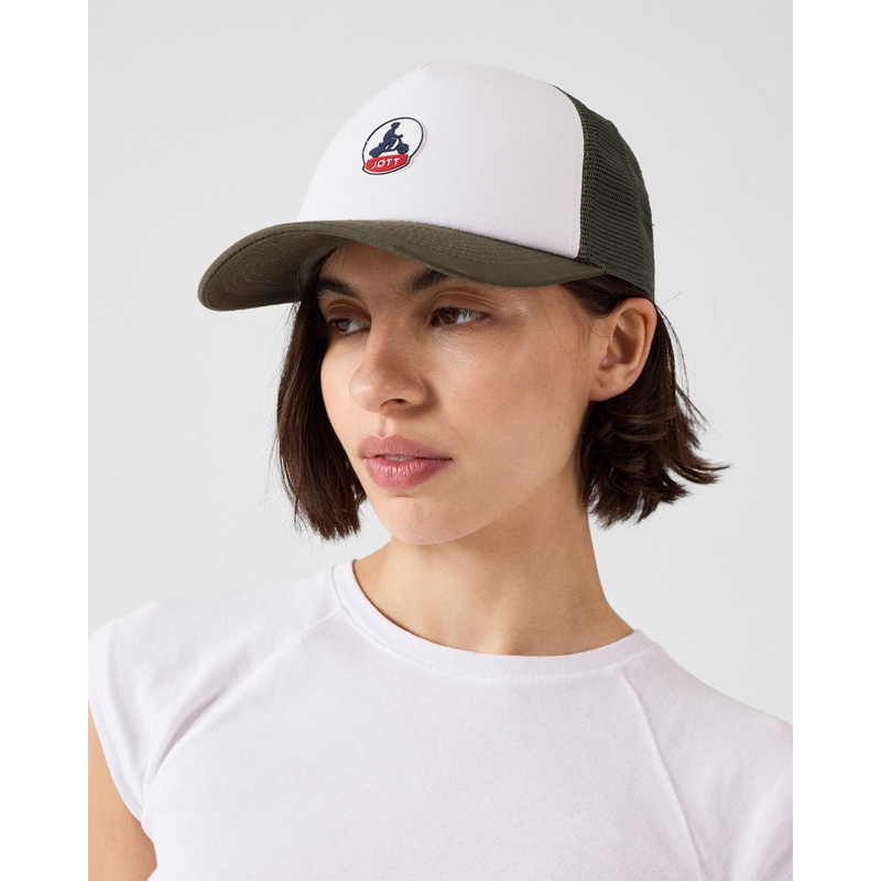 Casquette bicolore  filet Army/Blanc/Army Sail 2.0