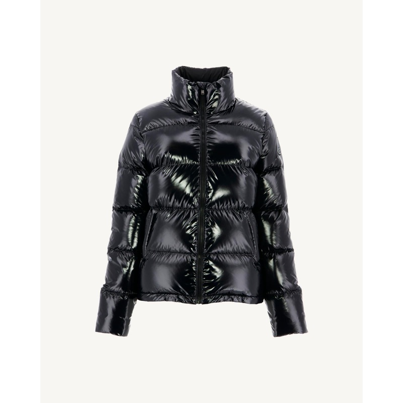 Doudoune laque avec des cristaux Swarovski Grand Froid Noir Cardiff