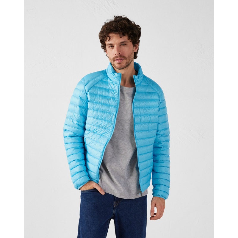 Doudoune lgre Bleu horizon Mat