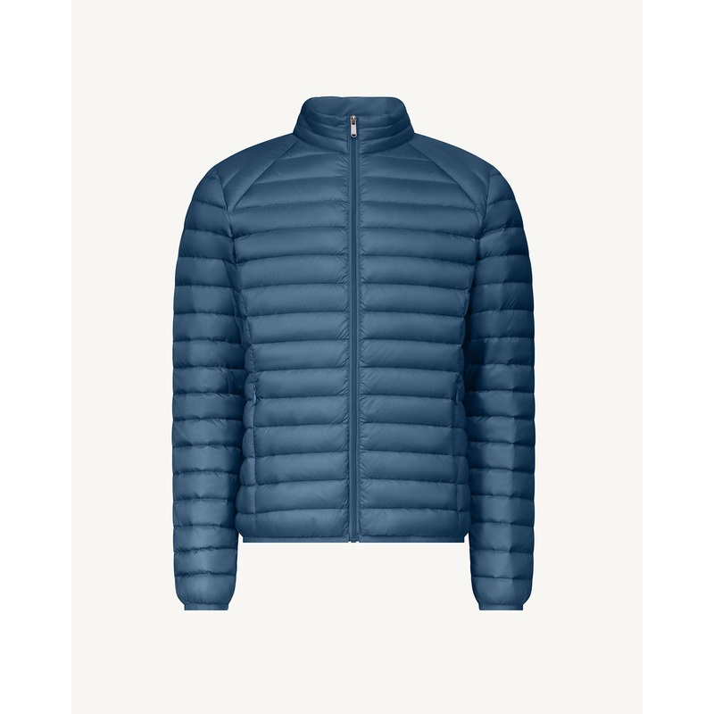 Doudoune lgre Bleu jeans Mat