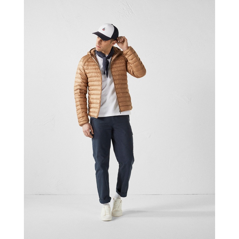 Doudoune lgre  capuche Fauve Nico