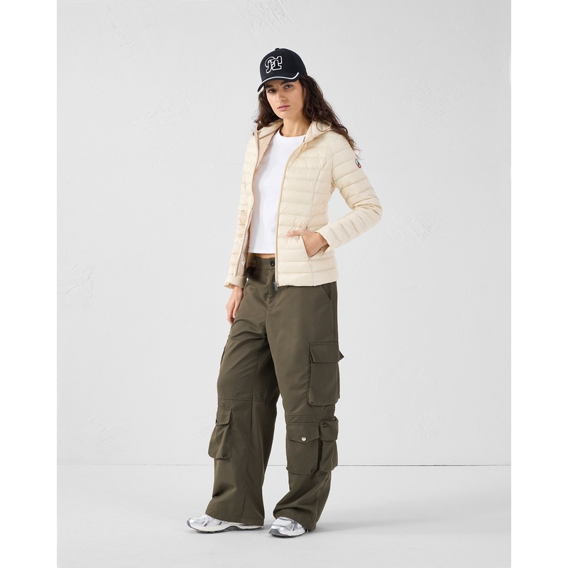 Doudoune lgre  capuche Sable Cloe