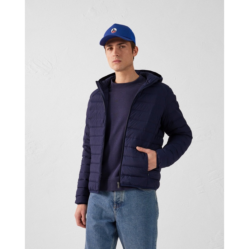 Doudoune lgre stretch  capuche Marine Frantz
