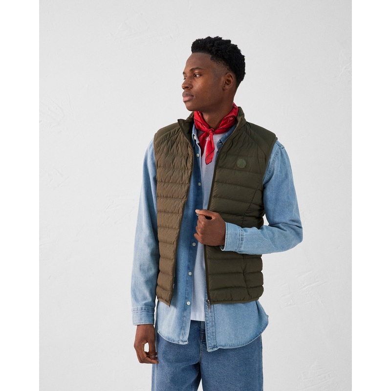Doudoune sans manches stretch Army Arafo