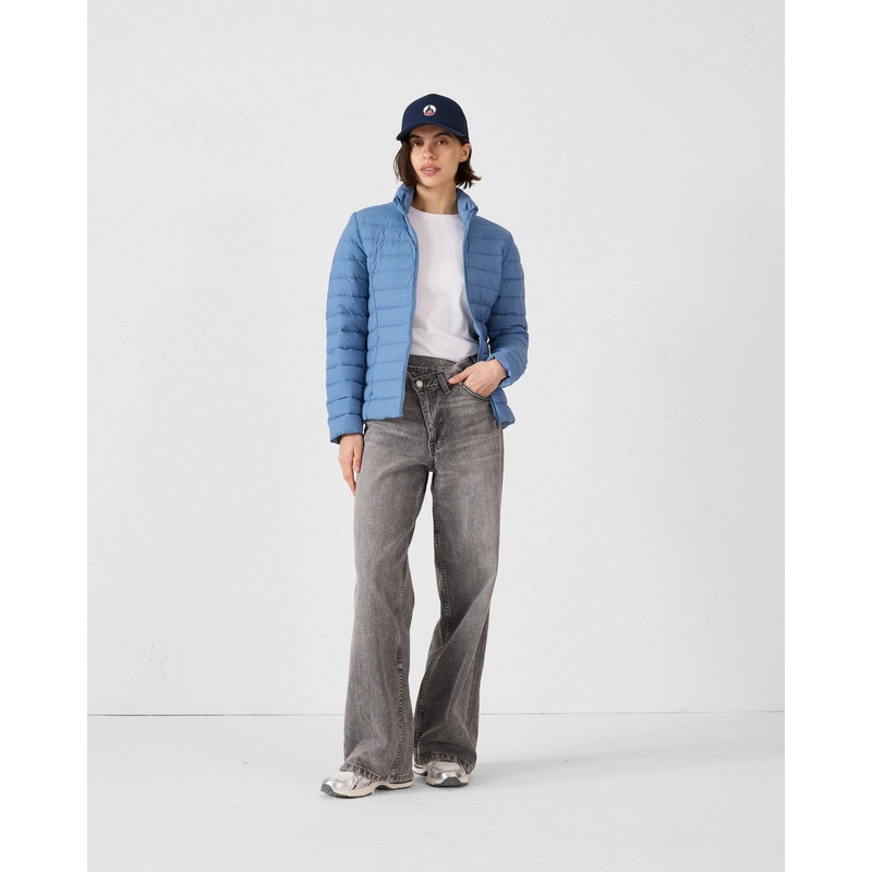 Doudoune stretch lgre Bleu dlav Maia
