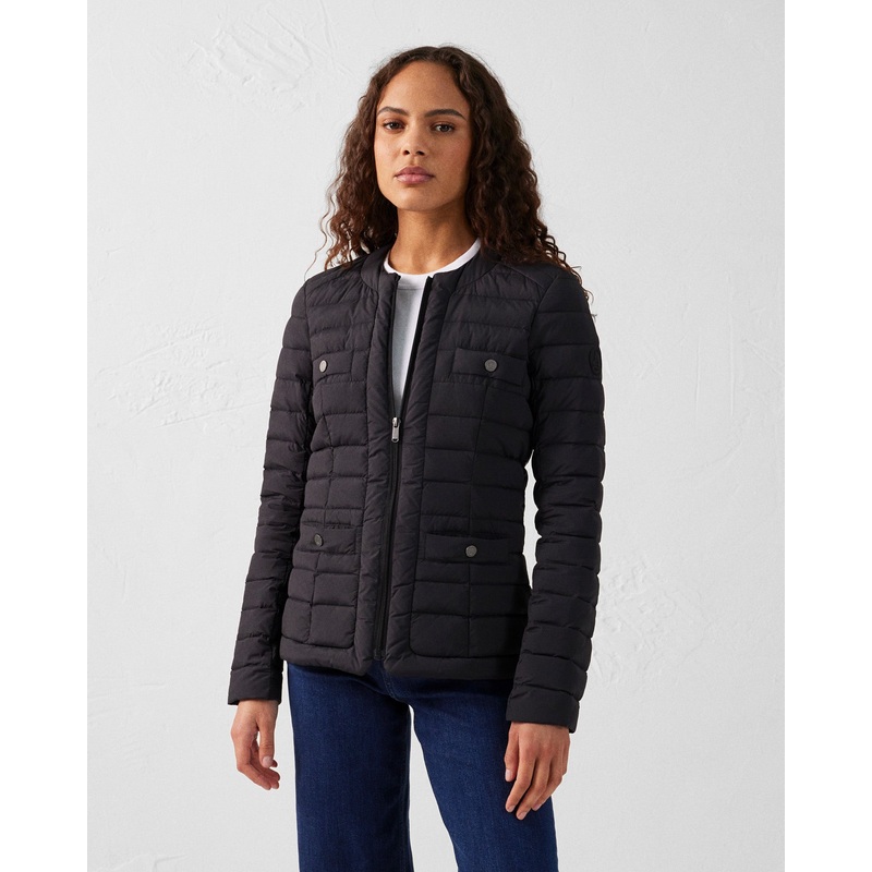 Doudoune stretch lgre Noir Ingrid