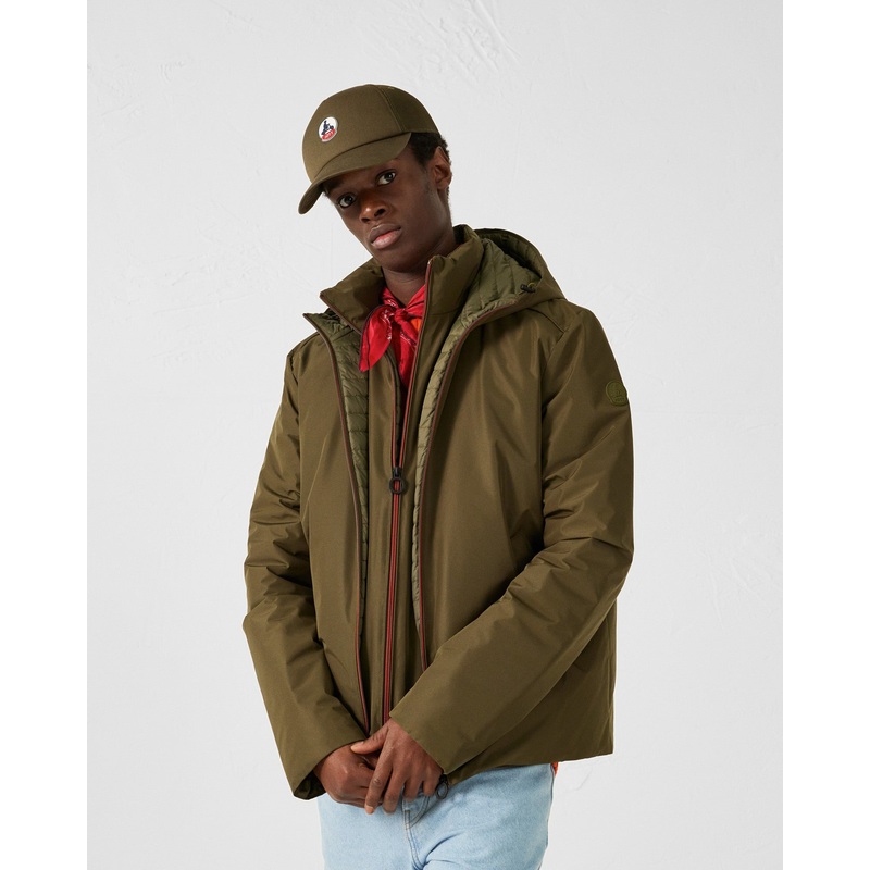 Veste ultralgre  capuche Army Arcadi