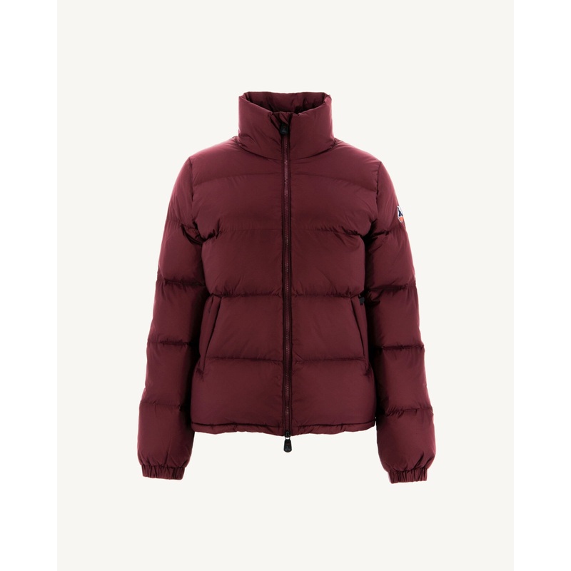 Aubergine Cardiff Great Cold quilted down jacket