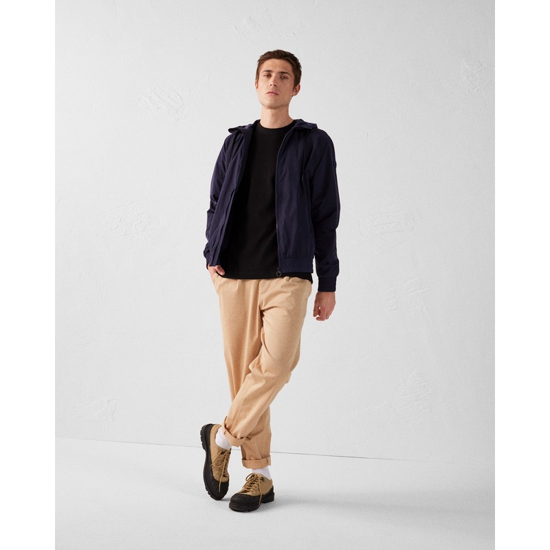 Blouson coupe-vent lger  capuche Marine Storm