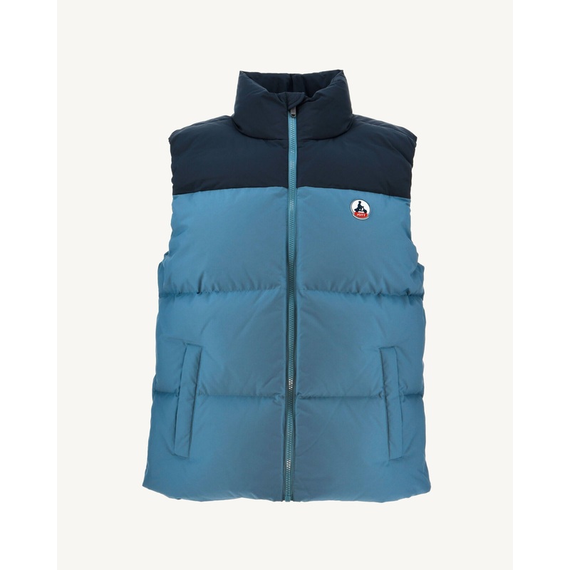 Doudoune bicolore Grand Froid Bleu froid Sakai