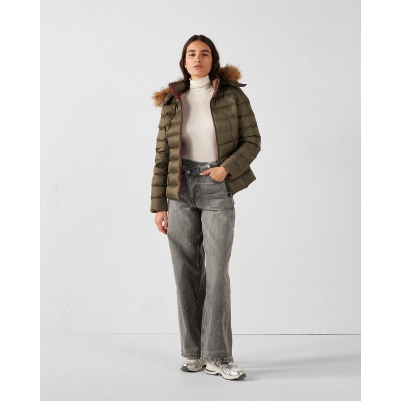 Doudoune  capuche Grand Froid Army Luxe